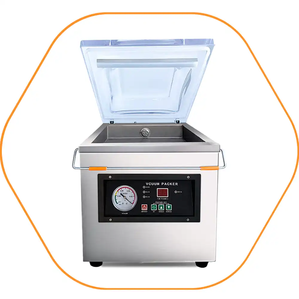 دستگاه بسته بندی وکیوم تک کابین رو میزی DZ260-E